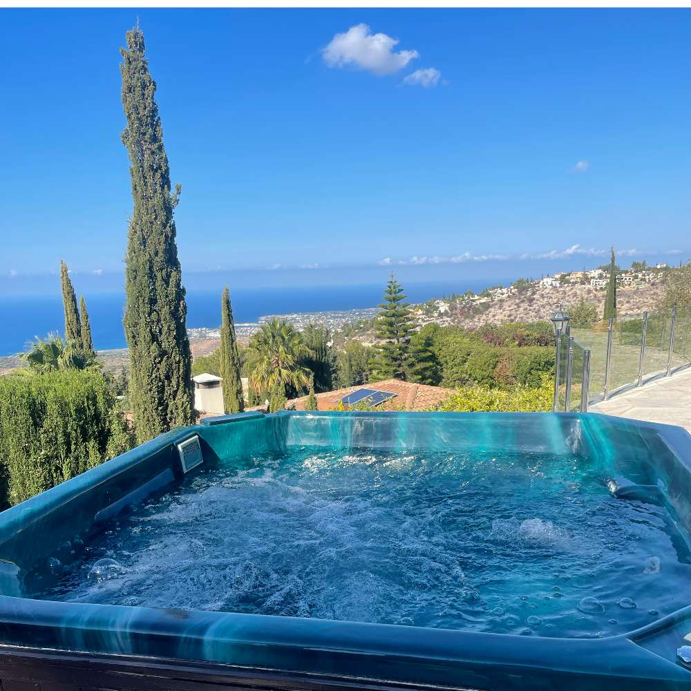 view from jacuzzi 