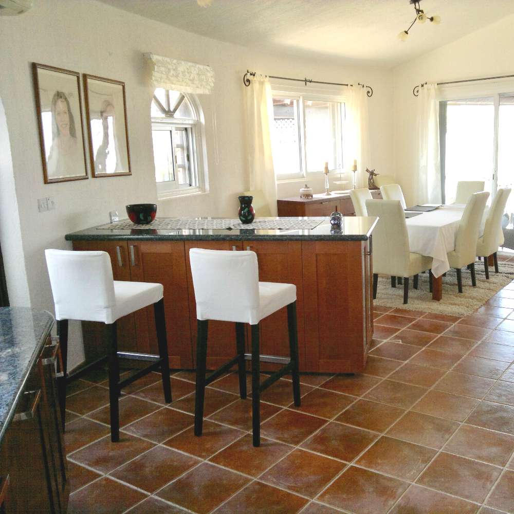 view from kitchen